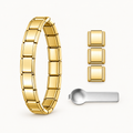 Gold Link Bracelet & Tool