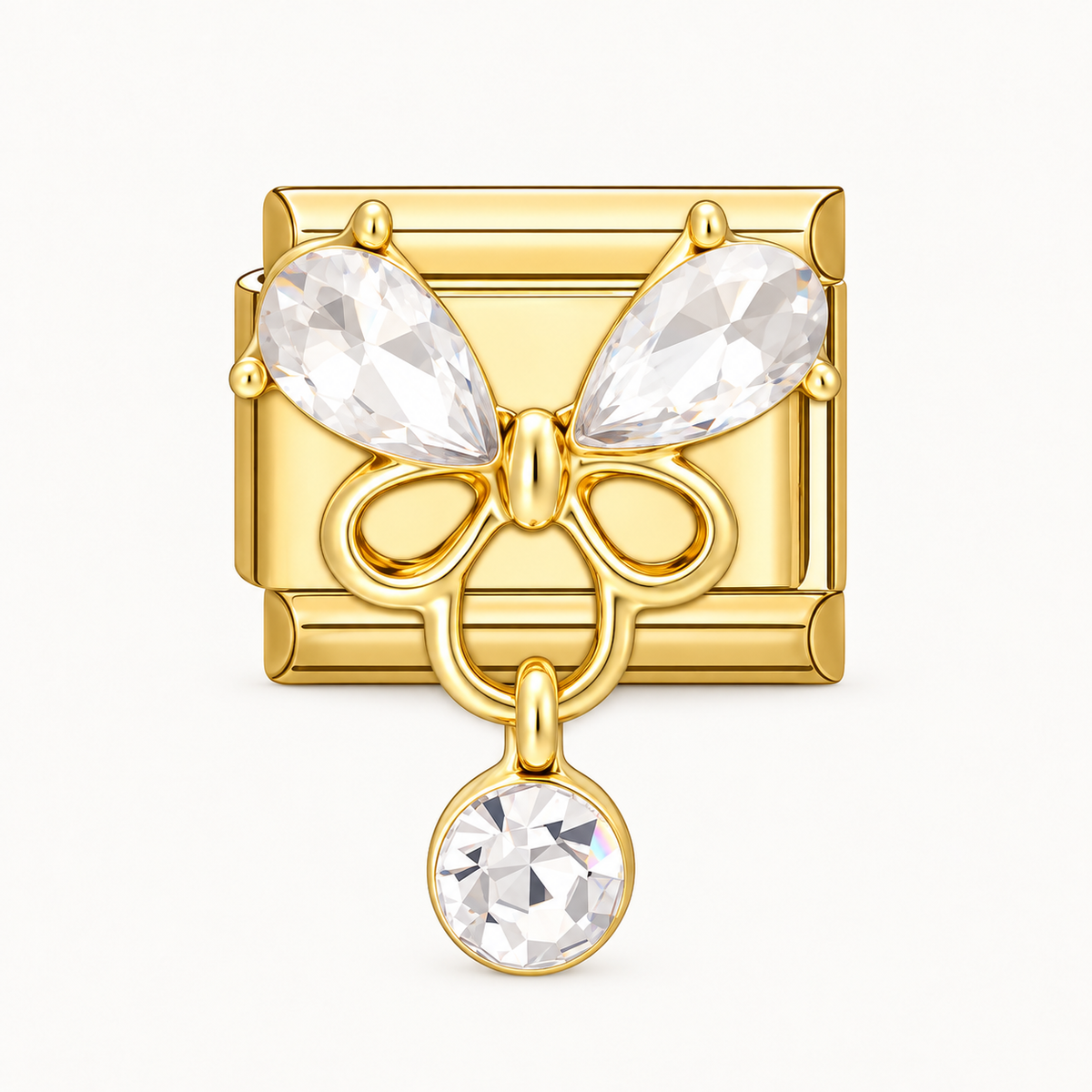 Butterfly Diamond Pendant